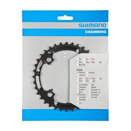 SHIMANO foaie - DEORE M590 36 - negru