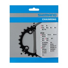 SHIMANO foaie - SLX M7000 24 - negru