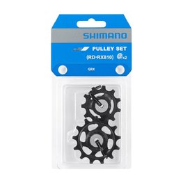 SHIMANO rotițe schimbător - PULLEYS RDRX810 - negru