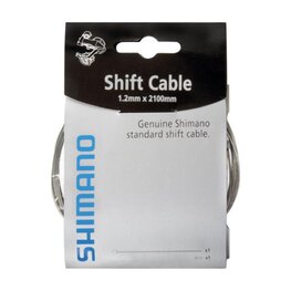 SHIMANO cablu de transmisie - CABLE 1,2x2100 mm - argintiu
