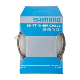 SHIMANO cablu de transmisie - CABLE MTB/ROAD 1,2x2100mm - argintiu