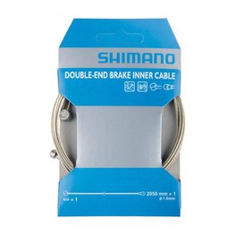 SHIMANO cablu de frână - BRAKE CABLE ROAD 1,6x2050mm - argintiu