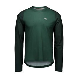 POC Tricou de ciclism cu mânecă lungă de vară - MOTION AIR L/S - verde