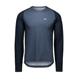 POC Tricou de ciclism cu mânecă lungă de vară - MOTION AIR L/S - albastru