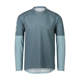 POC Tricou de ciclism cu mânecă lungă de vară - ESSENTIAL MTB - albastru