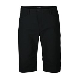 POC Pantaloni scurți de ciclism fără bretele - ESSENTIAL CASUAL - negru