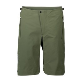 POC Pantaloni scurți de ciclism fără bretele - ESSENTIAL ENDURO - verde