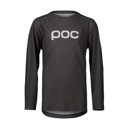 POC Tricou de ciclism cu mânecă lungă de vară - ESSENTIAL MTB - gri