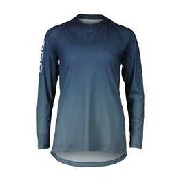 POC Tricou de ciclism cu mânecă lungă de vară - ESSENTIAL MTB LITE  - albastru