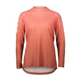 POC Tricou de ciclism cu mânecă lungă de vară - ESSENTIAL MTB LITE  - roșu