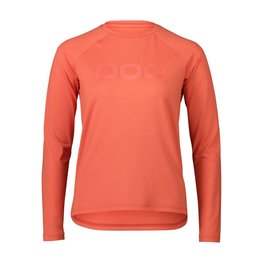 POC Tricou de ciclism cu mânecă lungă de vară - REFORM ENDURO - roșu