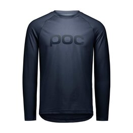 POC Tricou de ciclism cu mânecă lungă de vară - REFORM ENDURO - albastru