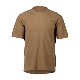 POC Tricou de ciclism cu mânecă scurtă - POISE TEE - maro