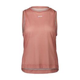 POC Tricou de ciclism fără mâneci - AIR INDOOR VEST - roz