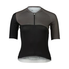 POC Tricou de ciclism cu mânecă scurtă - ESSENTIAL ROAD  - negru/gri