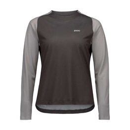 POC Tricou de ciclism cu mânecă lungă de vară - MOTION AIR L/S - gri