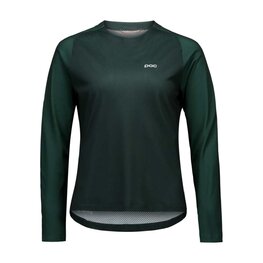 POC Tricou de ciclism cu mânecă lungă de vară - MOTION AIR L/S - verde