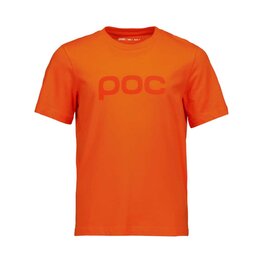 POC Tricou de ciclism cu mânecă scurtă - TEE JR - portocaliu