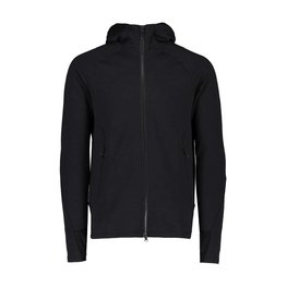 POC Hanorac - MERINO ZIP HOOD - negru