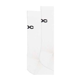 POC Șosete clasice de ciclism - CADENCE ROAD SOCKS - alb