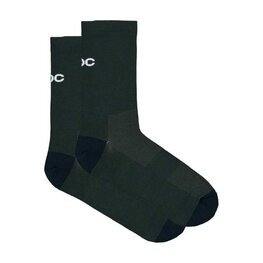 POC Șosete clasice de ciclism - CADENCE ROAD SOCKS - verde