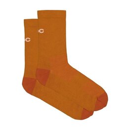 POC Șosete clasice de ciclism - CADENCE ROAD SOCKS - maro