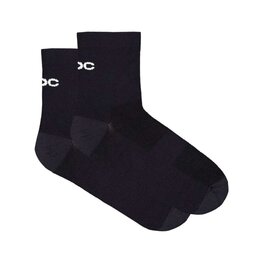 POC Șosete de gleznă de ciclism - CADENCE ROAD SHORT SOCKS - negru
