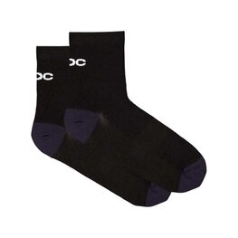 POC Șosete clasice de ciclism - CADENCE ROAD AIR SOCKS - negru