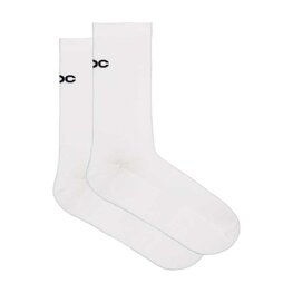 POC Șosete clasice de ciclism - MOTION MTB LONG SOCKS - alb