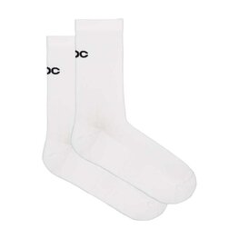 POC Șosete clasice de ciclism - MOTION MTB SOCKS - alb