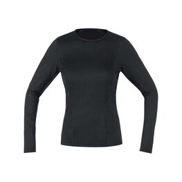 GORE Tricou de ciclism cu mânecă lungă - M BL - negru