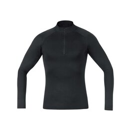 GORE Tricou de ciclism cu mânecă lungă - M BL THERMO TURTLENECK - negru