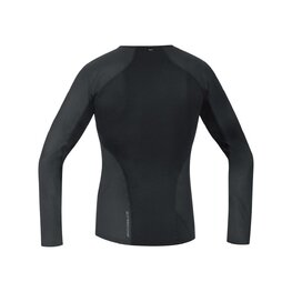 GORE Tricou de ciclism cu mânecă lungă - M GWS BL THERMO LS - negru