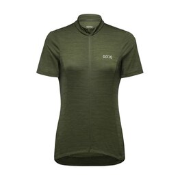 GORE Tricou de ciclism cu mânecă scurtă - C3 WMN - verde