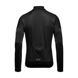 GORE Tricou de cilism pentru iarnă cu mânecă lungă - C3 THERMO - negru