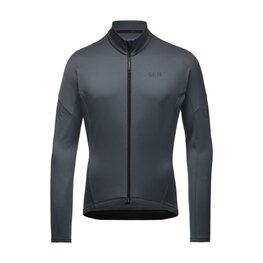 GORE Tricou de cilism pentru iarnă cu mânecă lungă - C3 THERMO - antracit