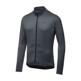 GORE Tricou de cilism pentru iarnă cu mânecă lungă - C3 THERMO - antracit
