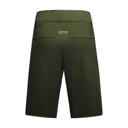 GORE Pantaloni scurți de ciclism fără bretele - PASSION WMN - verde