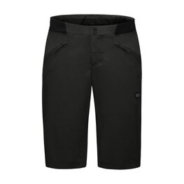 GORE Pantaloni scurți de ciclism fără bretele - FERNFLOW - negru