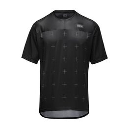 GORE Tricou de ciclism cu mânecă scurtă - TRAILKPR DAILY - negru