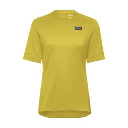 GORE Tricou de ciclism cu mânecă scurtă - TRAILKPR WMN - galben