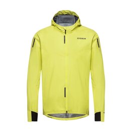GORE Jachetă rezistentă la vânt de ciclism - CONCURVE GORE-TEX - galben