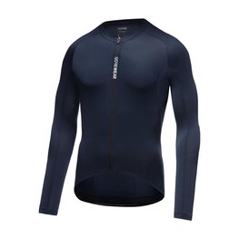 GORE Tricou de cilism pentru iarnă cu mânecă lungă - SPINSHIFT - albastru