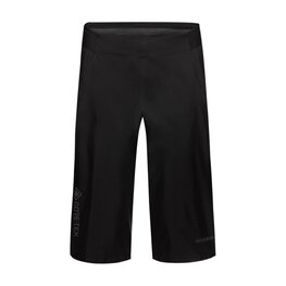 GORE Pantaloni scurți de ciclism fără bretele - LUPRA GORE-TEX - negru