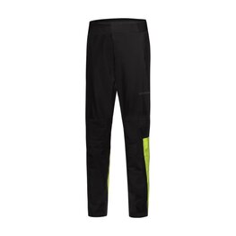 GORE Pantaloni de ciclism lungi fără bretele - LUPRA GORE-TEX - negru/galben