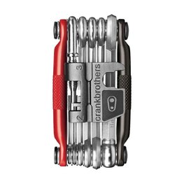 CRANKBROTHERS Instrumente pentru ciclism - MULTI-17 - negru/roșu