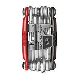 CRANKBROTHERS Instrumente pentru ciclism - MULTI-19 - negru/roșu