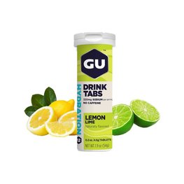 GU Nutriție pentru ciclism - HYDRATION DRINK TABS 54 G LEMON/LIME