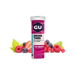 GU Nutriție pentru ciclism - HYDRATION DRINK TABS 54 G TRIBERRY