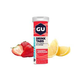 GU Nutriție pentru ciclism - HYDRATION DRINK TABS 54 G STRAWBERRY LEMONADE